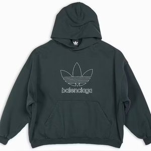 Balenciaga X Adidas- Green Edition Hoodie